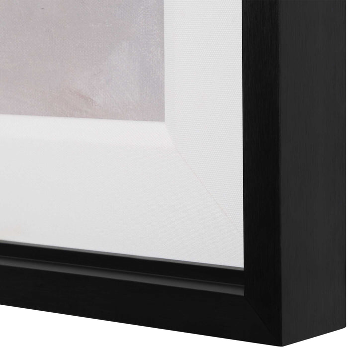 Wings Neutral Framed Print Black-Mirrors/Pictures-Uttermost-Lighting Design Store