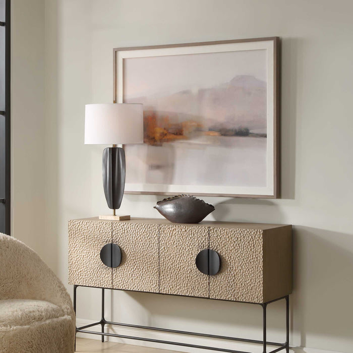 Memory Of The West Landscape Print Pine Wood-Mirrors/Pictures-Uttermost-Lighting Design Store