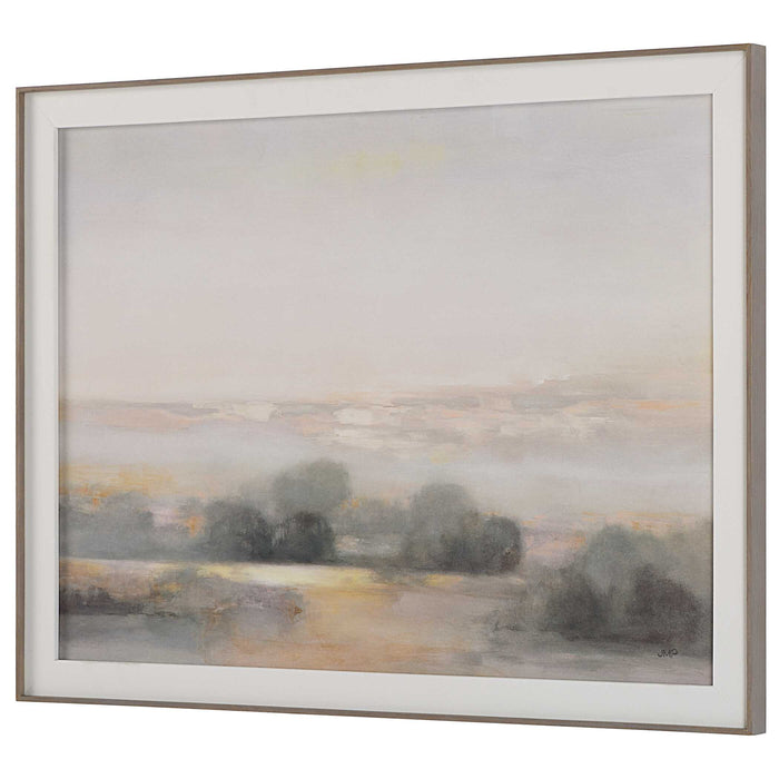 Atmospheric Neutral Landscape Print Light Gray-Mirrors/Pictures-Uttermost-Lighting Design Store