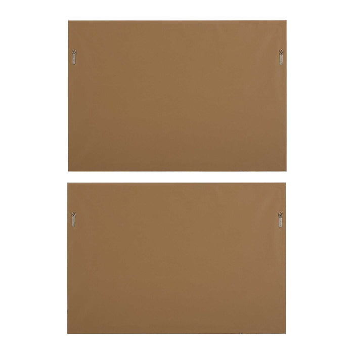 Metropolitan Rush Wall Art Brushed Champagne Silver-Mirrors/Pictures-Uttermost-Lighting Design Store