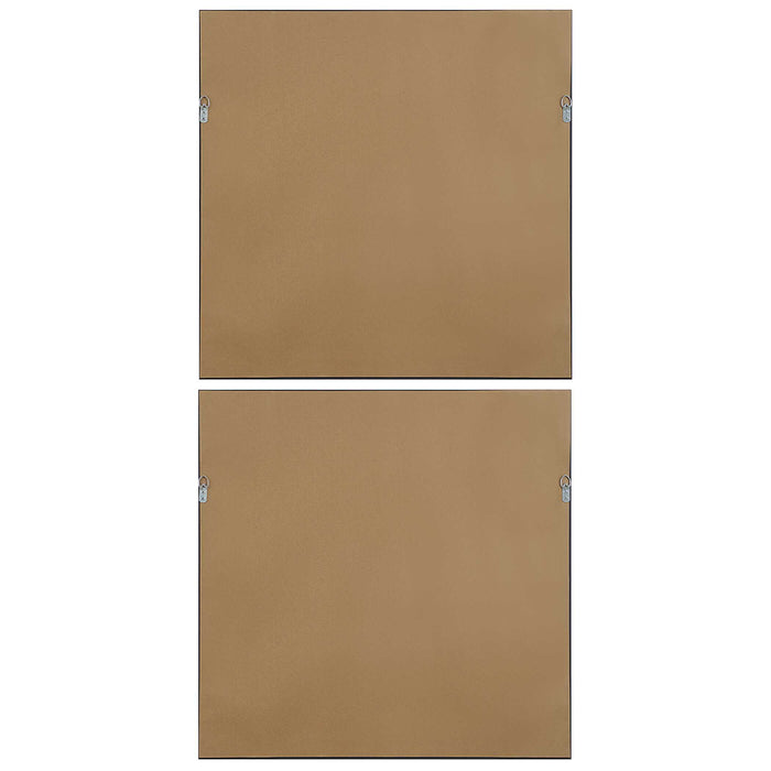 Soft Sage Landscape Prints Set/2 Brushed Champagne Gold-Mirrors/Pictures-Uttermost-Lighting Design Store