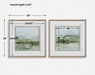 Soft Sage Landscape Prints Set/2 Brushed Champagne Gold-Mirrors/Pictures-Uttermost-Lighting Design Store