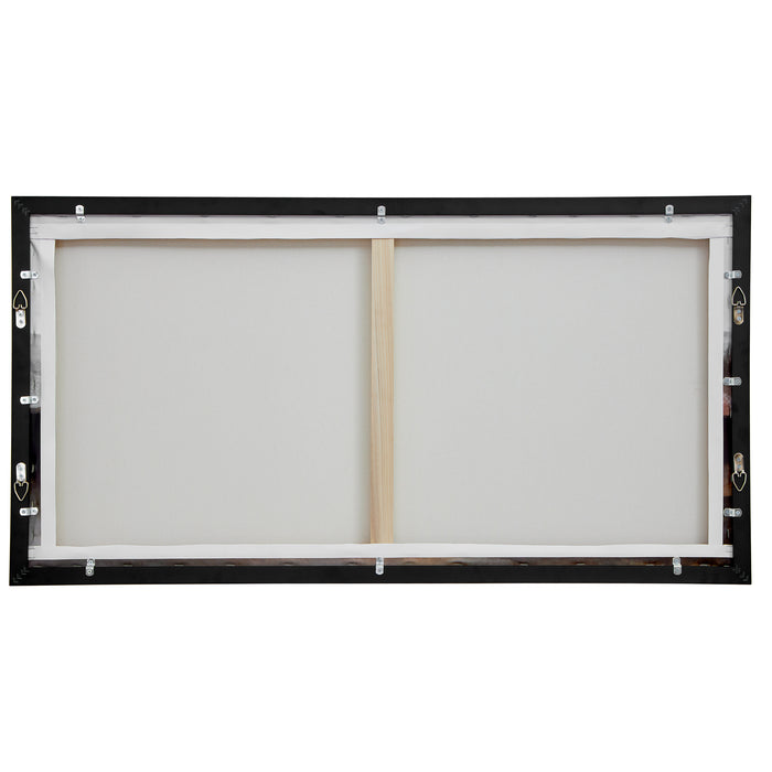 Splash Of Land Framed Canvas Solid Wood-Mirrors/Pictures-Uttermost-Lighting Design Store