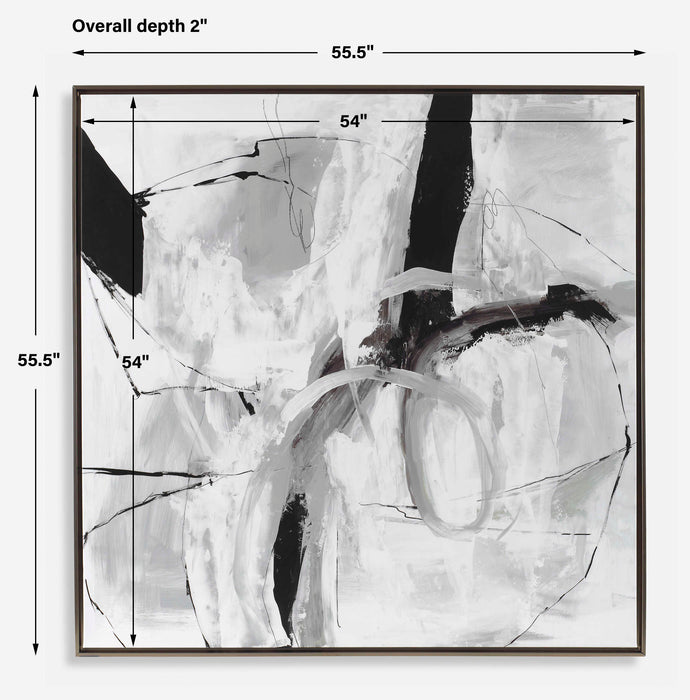 Looping Wall Art Solid Wood-Mirrors/Pictures-Uttermost-Lighting Design Store