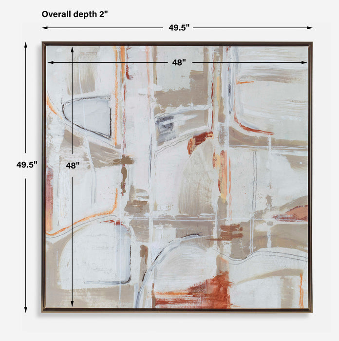 Neutral Nirvana Wall Art Solid Wood-Mirrors/Pictures-Uttermost-Lighting Design Store