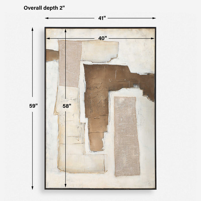 Interference Wall Art Black-Mirrors/Pictures-Uttermost-Lighting Design Store