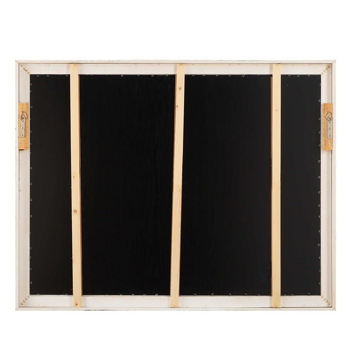 Beached Boats Framed Print Pine Wood-Mirrors/Pictures-Uttermost-Lighting Design Store