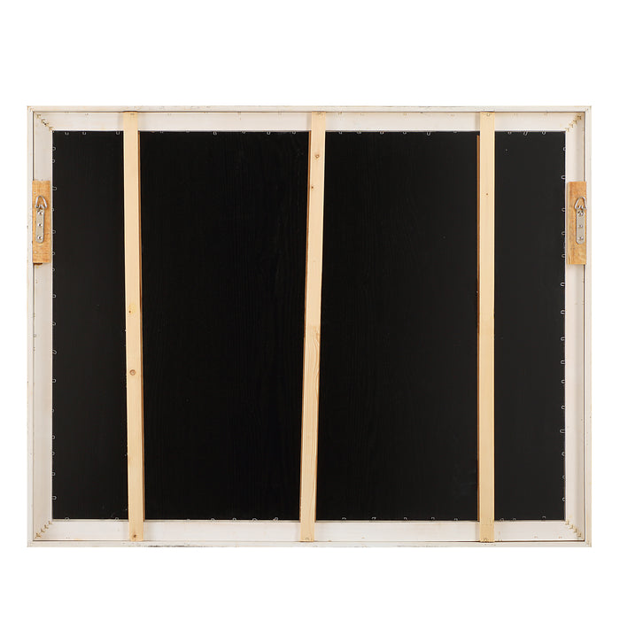 Beached Boats Framed Print Pine Wood-Mirrors/Pictures-Uttermost-Lighting Design Store