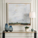 Whispering Cloudscapes Landscape Print White Wood-Mirrors/Pictures-Uttermost-Lighting Design Store