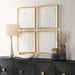 Fourfold Wall Art Light Gold-Mirrors/Pictures-Uttermost-Lighting Design Store