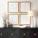 Fourfold Wall Art Light Gold-Mirrors/Pictures-Uttermost-Lighting Design Store