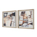 Vetrina Wall Art Pine Wood-Mirrors/Pictures-Uttermost-Lighting Design Store