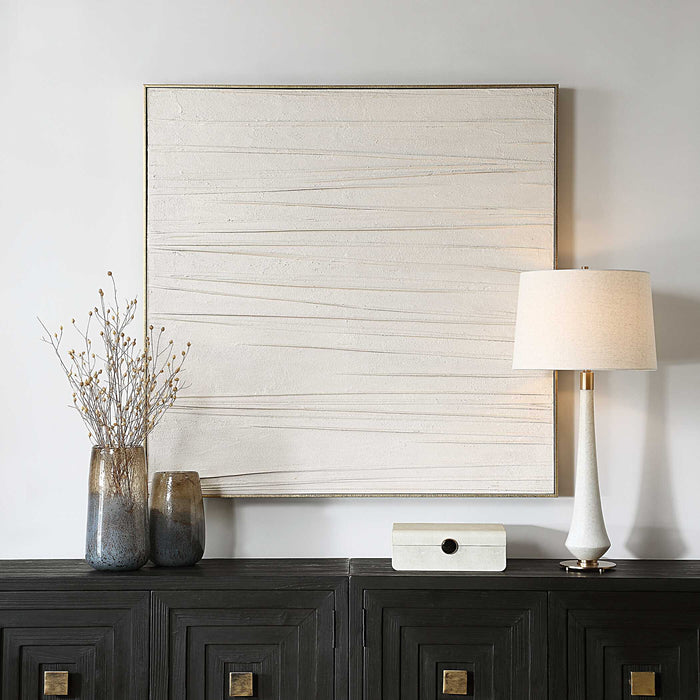 Walking The Line Wall Art Gold Leaf-Mirrors/Pictures-Uttermost-Lighting Design Store