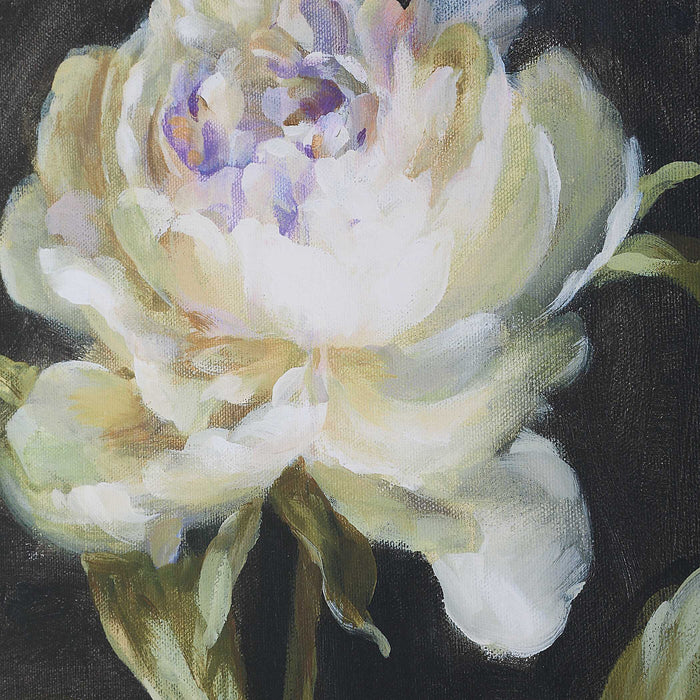 Florals On Black Framed Prints, Set/4 Dark Brown-Home Accents-Uttermost-Lighting Design Store