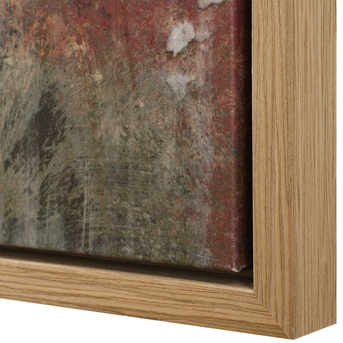 Molten Patina Framed Canvases, Set/2 Light Oak-Home Accents-Uttermost-Lighting Design Store