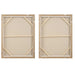 Molten Patina Framed Canvases, Set/2 Light Oak-Home Accents-Uttermost-Lighting Design Store