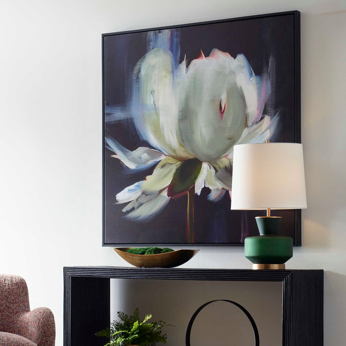 Peony Wall Art Black-Mirrors/Pictures-Uttermost-Lighting Design Store