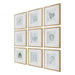 Nature's Framed Botanical Prints Set/9 Gold-Home Accents-Uttermost-Lighting Design Store