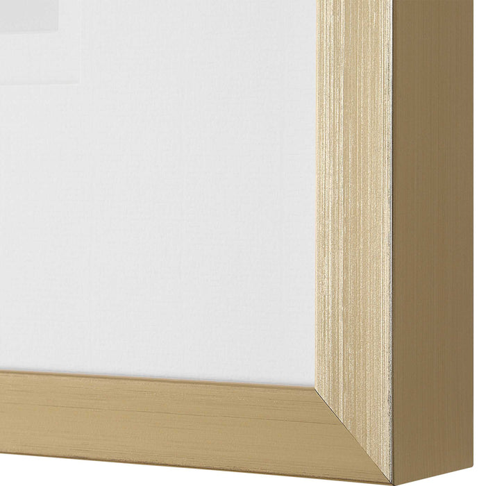 Nature's Framed Botanical Prints Set/9 Gold-Home Accents-Uttermost-Lighting Design Store