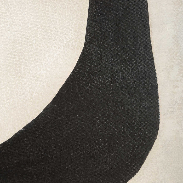 Characters Abstract Art Black-Home Accents-Uttermost-Lighting Design Store