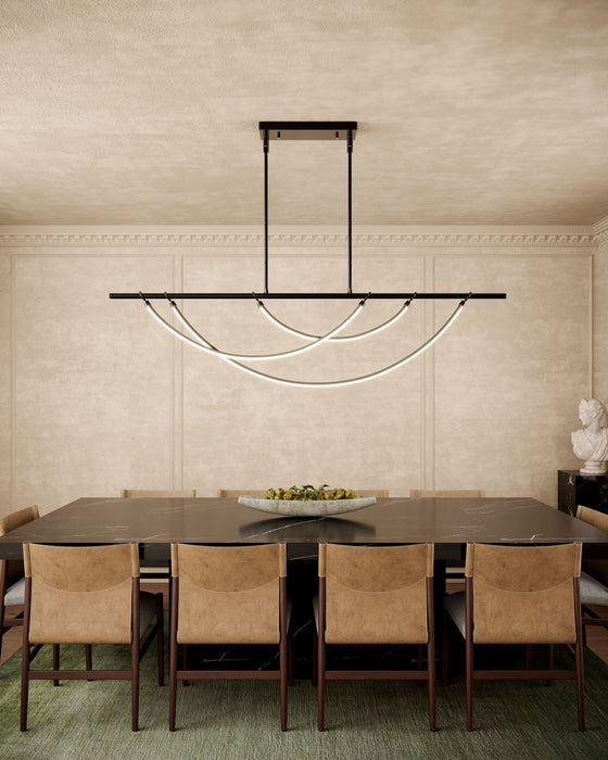 Aryas LED Linear Pendant-Alora-Lighting Design Store