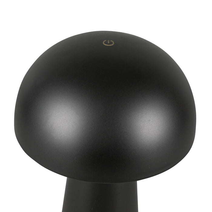 Asher LED Table Lamp Black-Lamps-Kuzco Lighting-Lighting Design Store