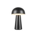 Asher LED Table Lamp Black-Lamps-Kuzco Lighting-Lighting Design Store