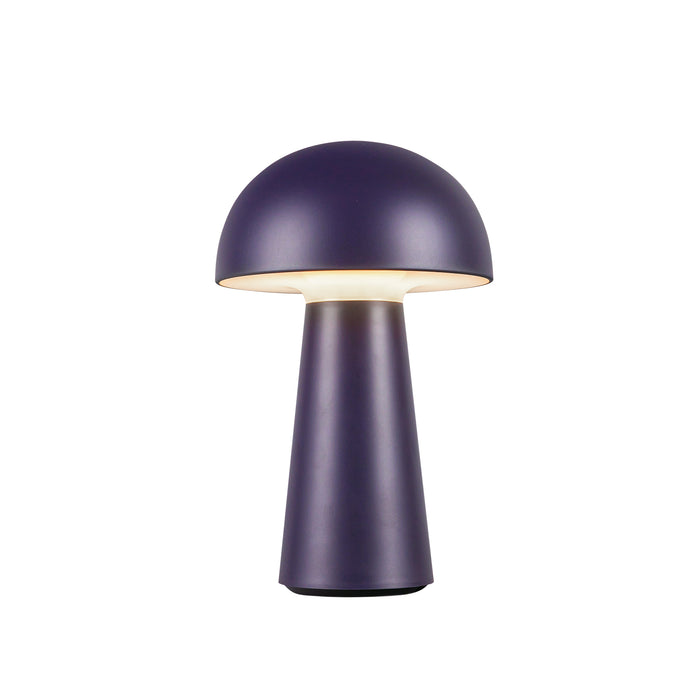 Asher LED Table Lamp Navy Blue-Lamps-Kuzco Lighting-Lighting Design Store