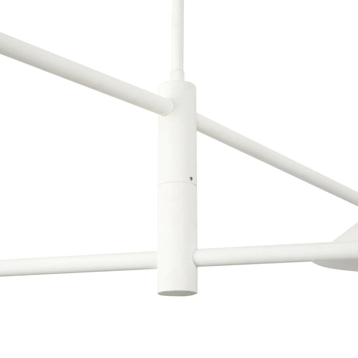Ashford Four Light Chandelier Antique White