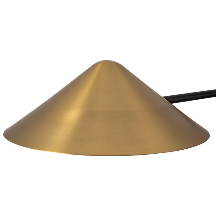 Ashford Four Light Chandelier Brushed Gold