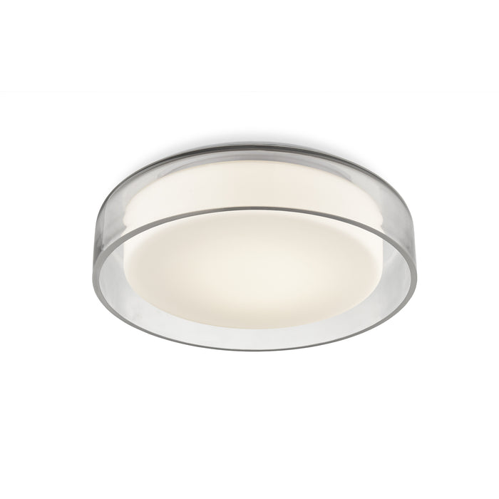 Aston LED Flush Mount Clear-Flush Mounts-Kuzco Lighting-Lighting Design Store