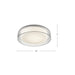 Aston LED Flush Mount Clear-Flush Mounts-Kuzco Lighting-Lighting Design Store