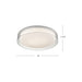 Aston LED Flush Mount Clear-Flush Mounts-Kuzco Lighting-Lighting Design Store