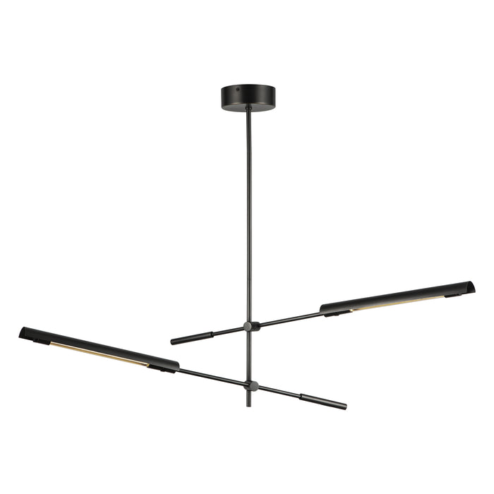 Astrid LED Pendant Metal Shade/Urban Bronze-Linear/Island-Alora-Lighting Design Store