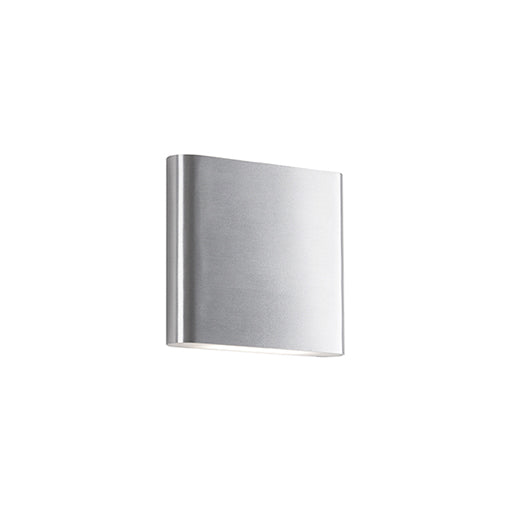 Slate LED Wall Sconce Brushed Nickel-Exterior-Kuzco Lighting-Lighting Design Store