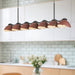 Atlas Seven Light Linear Pendant-Linear/Island-Kuzco Lighting-Lighting Design Store