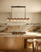 Atlas Seven Light Linear Pendant-Linear/Island-Kuzco Lighting-Lighting Design Store