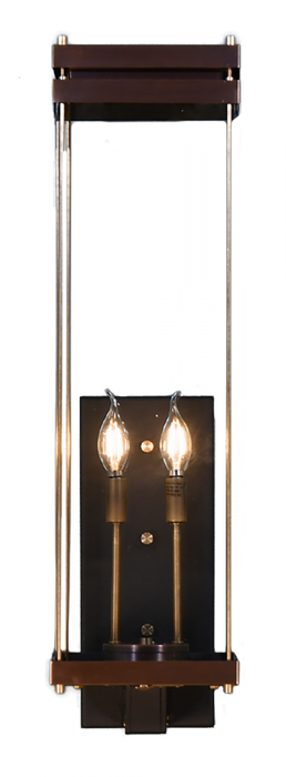 Coppersmith - AU24E - Austin 24" Electric Outdoor Wall Sconce - Copper