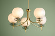 Alexia Five Light Chandelier-Mid. Chandeliers-Mitzi-Lighting Design Store