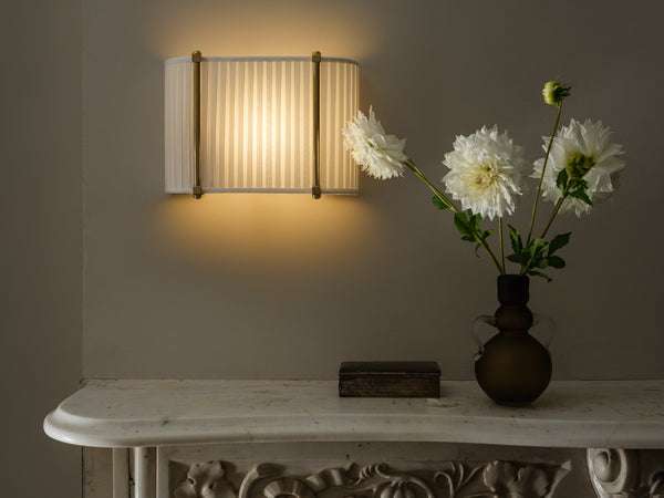 Cornell Two Light Wall Sconce Aged Brass-Sconces-Hudson Valley-Lighting Design Store