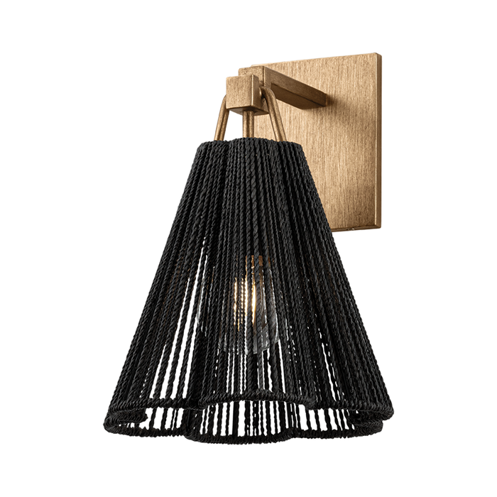 Sonoma One Light Wall Sconce Patina Gold Leaf