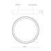 Bailey LED Flush Mount Gray-Utility-Kuzco Lighting-Lighting Design Store