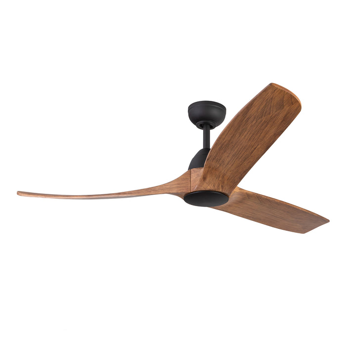 Baylor 60"Ceiling Fan Matte Black/Natural Wood-Fans-Kuzco Lighting-Lighting Design Store
