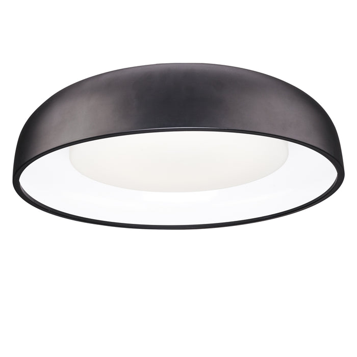 Beacon LED Flush Mount Black-Flush Mounts-Kuzco Lighting-Lighting Design Store