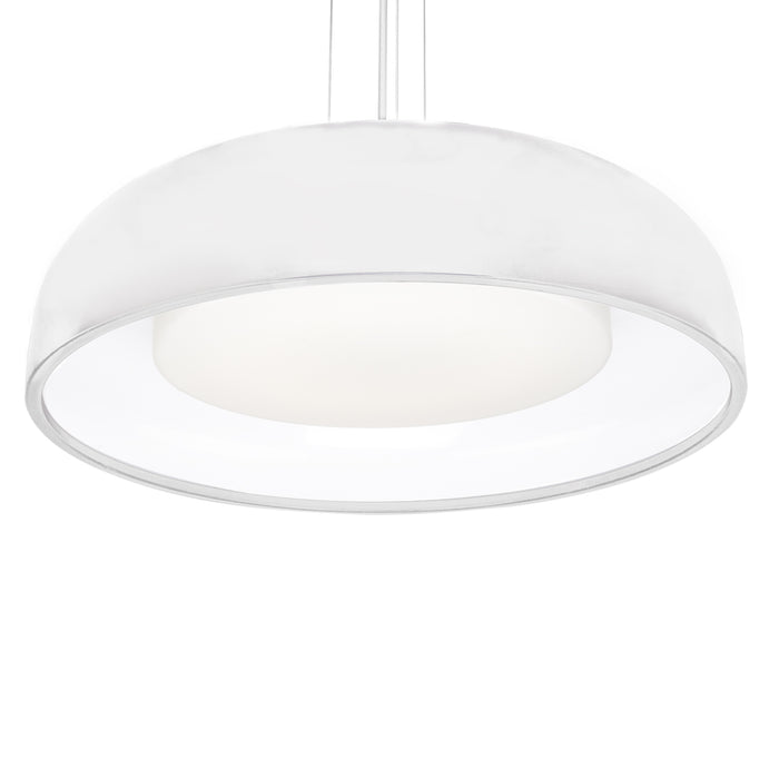 Beacon LED Pendant White-Pendants-Kuzco Lighting-Lighting Design Store