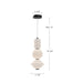 Bijou LED Pendant Brushed Nickel/Opal Matte Glass-Mini Pendants-Alora-Lighting Design Store