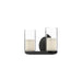 Birch LED Vanity Black/Clear-Bathroom Fixtures-Kuzco Lighting-Lighting Design Store
