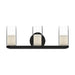 Birch LED Vanity Black/Clear-Bathroom Fixtures-Kuzco Lighting-Lighting Design Store