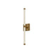 Blade LED Vanity Brushed Gold-Bathroom Fixtures-Kuzco Lighting-Lighting Design Store