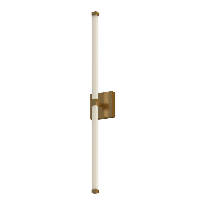 Blade LED Vanity Light Brushed Gold-Bathroom Fixtures-Kuzco Lighting-Lighting Design Store